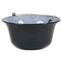 - Bogrács zománcozott 22 literes