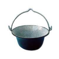 - Bogrács zománcozott 0,8 literes (asztali)