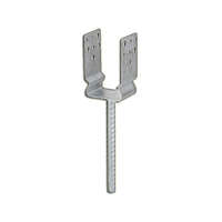 VORMANN VORMANN Oszloptartó betonozható 101X60X125 mm rogyasztott