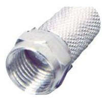 F dugó RG6 koax kábelhez.