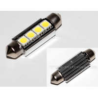 Autós szofita LED izzó, 4 db SMD LED-del, Can-Bus, 42 mm, MM-42MM4SMD5050
