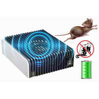 Akkumulátoros ultrahangos kisállat riasztó, egér patkány nyestriasztó M9301A