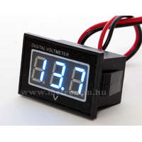 Digitális feszültségmérő, vízálló, 3-30 Volt DC, Mlogic DC277B