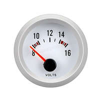 Autós sportműszer, feszültség mérő