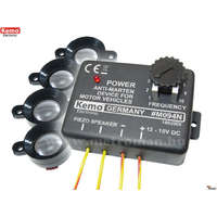 Kemo Ultrahangos, autós nyestriasztó, 4 hangszórós, Kemo M094N