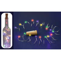 Micro LED-es elemes fényfüzér színes MLD 20/M