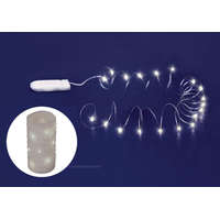 Micro LED-es elemes fényfüzér hidegfehér MLF 20/WH