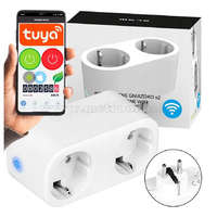 Android, iPhone mobiltelefonnal távirányítható Wifi konnektor és fogyasztásmérő Kruger&Matz MM2203-WIFI TuyaSmart