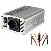 Feszültségátalakító, inverter, 12/230V 300/600 Watt, SAI 600 USB