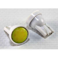 Autós LED izzó, T10 2W COB LED