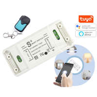 Android, iPhone mobiltelefonnal távirányítható Wifi okos távirányító és kapcsoló modul PT09-TUYA