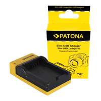 Patona PATONA Slim micro-USB Akkutöltő - Canon LP-E5, EOS 1000D, 450D, 500D (151512)