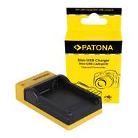Patona PATONA Slim micro-USB Akkutöltő - Canon LP-E8, LPE8, EOS 550D, 600D, 650D, 700D (151574)