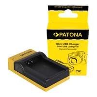 Patona PATONA Slim micro-USB Akkutöltő - Canon LP-E12 EOS M (151652)