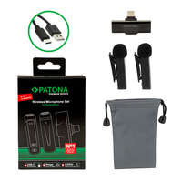 Patona PATONA premium clip-on lavalier mikrofon telefonhoz - USB-C (9874)
