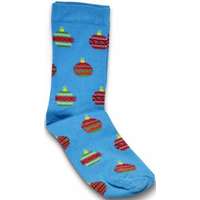 Sox World Karácsonyi zokni gömbökkel 36-40 kék