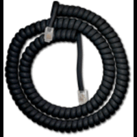 Telefon kézibeszélő zsinór 1,8m fekete