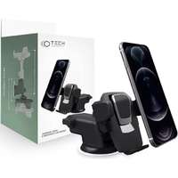 Tech Protect Tech-Protect Universal Dash and Windshield Car Mount fekete