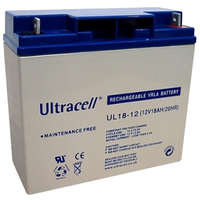 Ultracell Ultracell 12V 18Ah zselés ólom akkumulátor