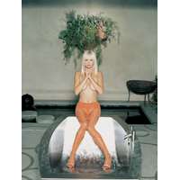 Leg Avenue Leg Avenue örvény mintás színes harisnya (7522)