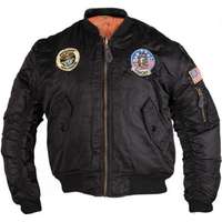 Mil-Tec Gyermek MA-1-es bomber dzseki fekete