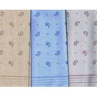 Filago Filago Oliver 1 színes levélmintás férfi textilzsebkendő 3db