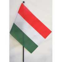  Magyarország zászló kicsi (30 x 45 cm) zászlórúdon