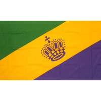  Mardi Gras zászló 90x150cm