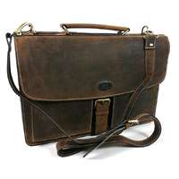 GIORGIO CARELLI Giorgio Carelli A/4-es zsíros bőr aktatáska GC270750-011