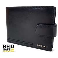 BLACKLINE BLACKLINE RF védett, kapcsos férfi pénz és irattartó M8022-3