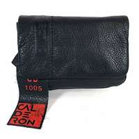 CALDERÓN Calderón fekete, fedeles, övre fűzhető táska CD1005