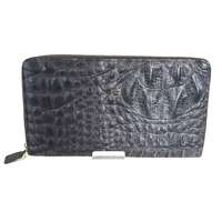 GIUDI GIUDI fémzippes szürke, hüllő mintás pénz-és irattárca 6802STP-15
