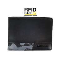 SAMSONITE Samsonite PRO-DLX 6 kis, RFID védett fekete, szürke terep mintás szabadon nyílói pénz és irattartó tárca 151904-2207