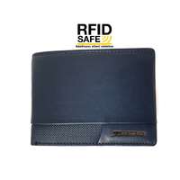 SAMSONITE Samsonite PRO-DLX 6 kis, RFID védett kék, szabadon nyílói pénz és irattartó tárca 151904-1615