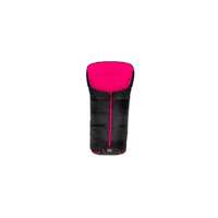 Fillikid Fillikid bundazsák babakocsiba Eco big 1220-22, fekete pink béléssel