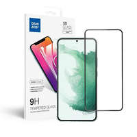 Blue Star Samsung Galaxy S23+ Full Face edzett üvegfólia (full glue/small size) - fekete