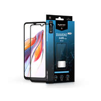 MyScreen Protector Xiaomi Redmi 12C/Redmi 11A edzett üveg képernyővédő fólia - MyScreen Protector Diamond Glass Lite Edge2.5D Full Glue - black