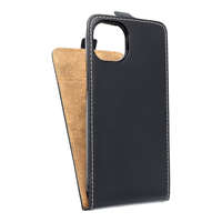 Haffner Slim Flexi Flip bőrtok - Apple iPhone 14 Plus - fekete