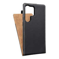 Haffner Slim Flexi Flip bőrtok - Samsung SM-S918 Galaxy S23 Ultra - fekete
