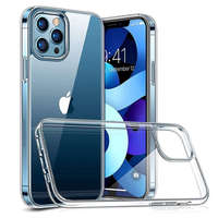 Haffner Apple iPhone 12 Pro Max szilikon hátlap - Soft Clear - transparent
