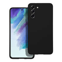Haffner Samsung G990B Galaxy S21 FE 5G szilikon hátlap - Soft Premium - fekete