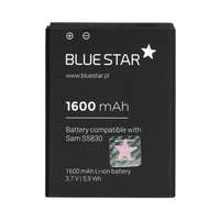 Blue Star Samsung Galaxy Ace / Galaxy Gio Blue Star Premium akkumulátor 1600mAh Li-Ion EB494358VU