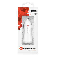 Forcell Forcell autós töltő (szivargyújtós) USB aljzattal/2,4A Quick Charge 3.0