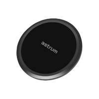 Astrum Astrum CW250 univerzális ultra slim vezeték nélküli QI 2.0 töltő 5V/1,5A, 9V/1,1A fekete 10W