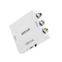 Astrum Astrum DA470 HDMI - AV CVBS adapter fehér (aktív)