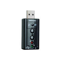 Astrum Astrum SC080 USB 2.0 külső sztereo 3D hangkártya 7.1 csatornás