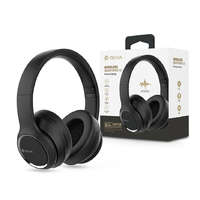 Devia Devia Wireless Bluetooth sztereó fejhallgató beépített mikrofonnal - Devia Kintone Series Wireless Headphones V2 - fekete
