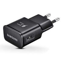 Samsung Samsung EP-TA20EBE gyári hálózati fekete gyorstöltő 2A (Galaxy S6, Note 4) 15W