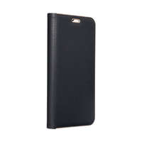 Apple Apple iPhone 7 Plus / 8 Plus, Oldalra nyíló tok, stand, Luna Book, fekete