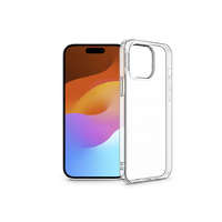 Haffner Apple iPhone 15 szilikon hátlap - Clear Case - átlátszó